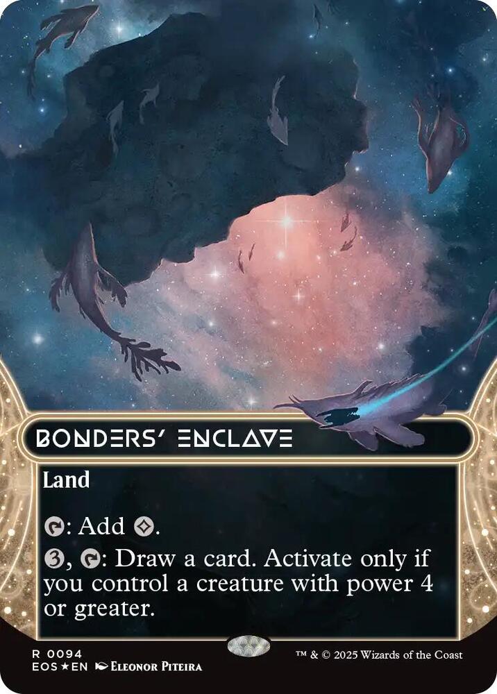Bonders' Enclave (0094) (Borderless) (Galaxy Foil) card image