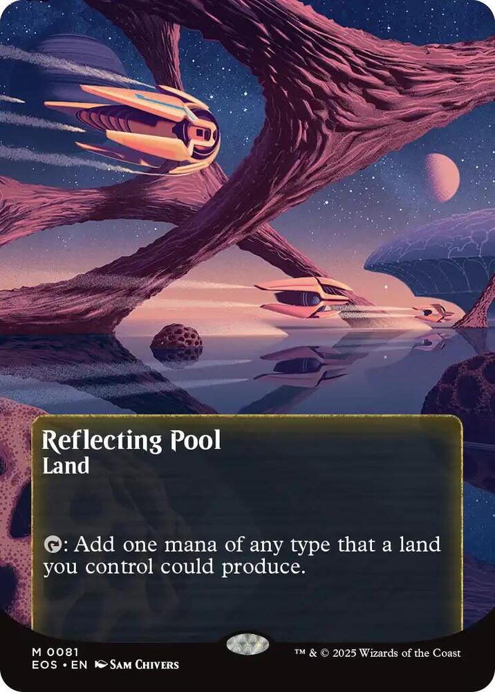 Reflecting Pool (0081) (Borderless) card image