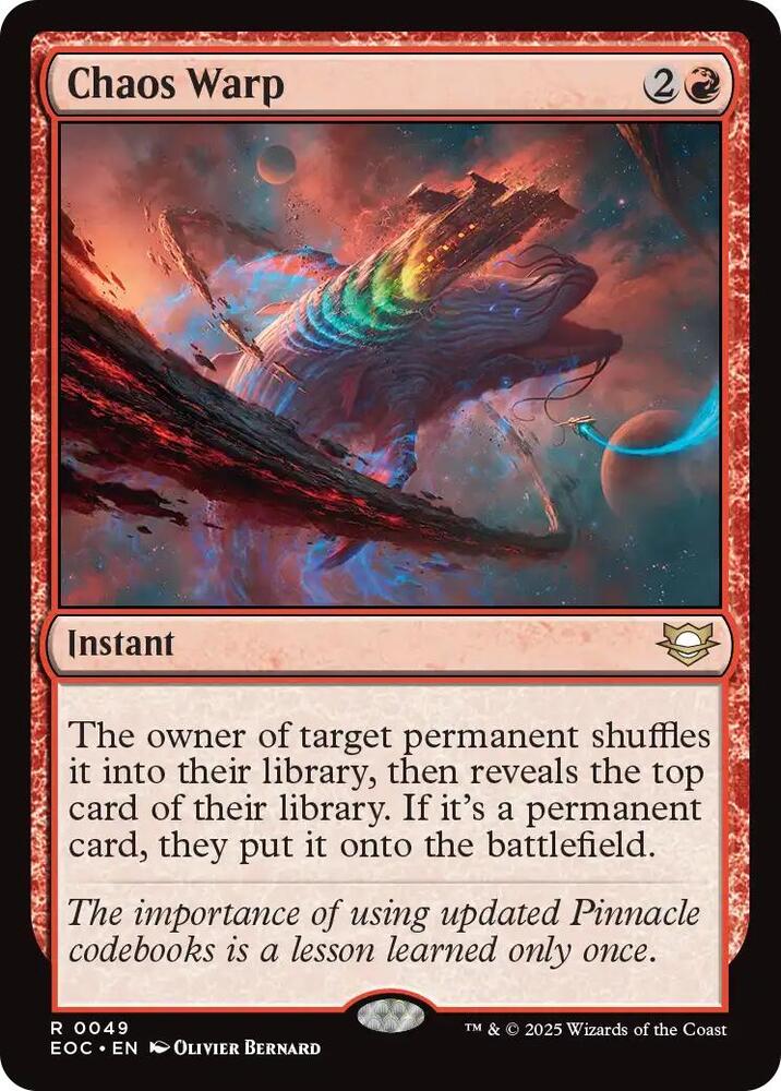 Chaos Warp card image
