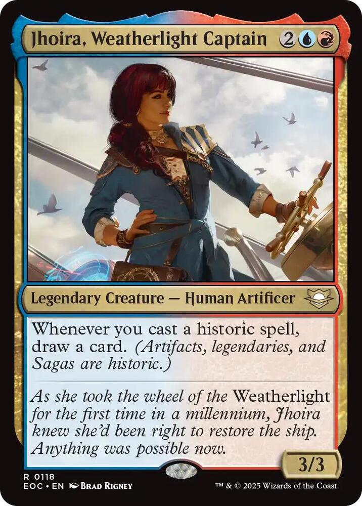 Jhoira, Weatherlight Captain card image