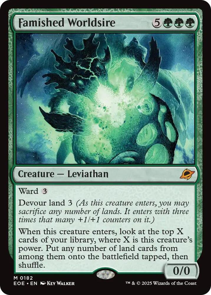 Famished Worldsire card image