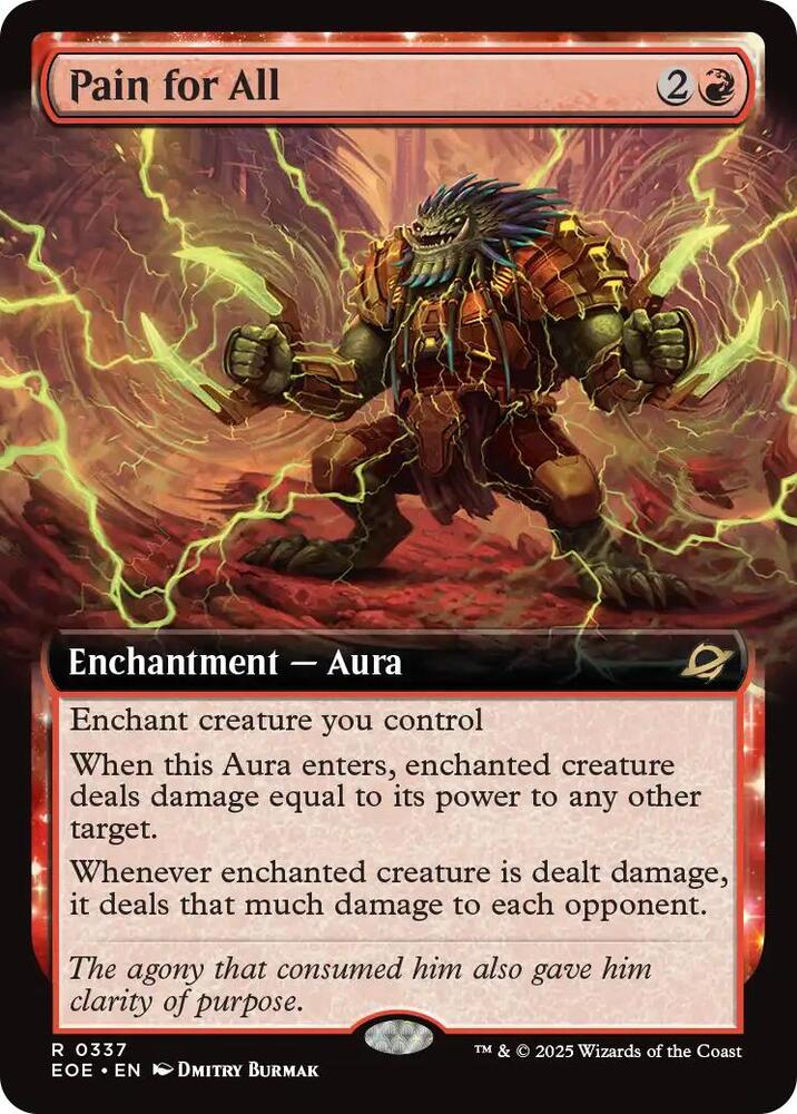 Pain for All (Extended Art) card image