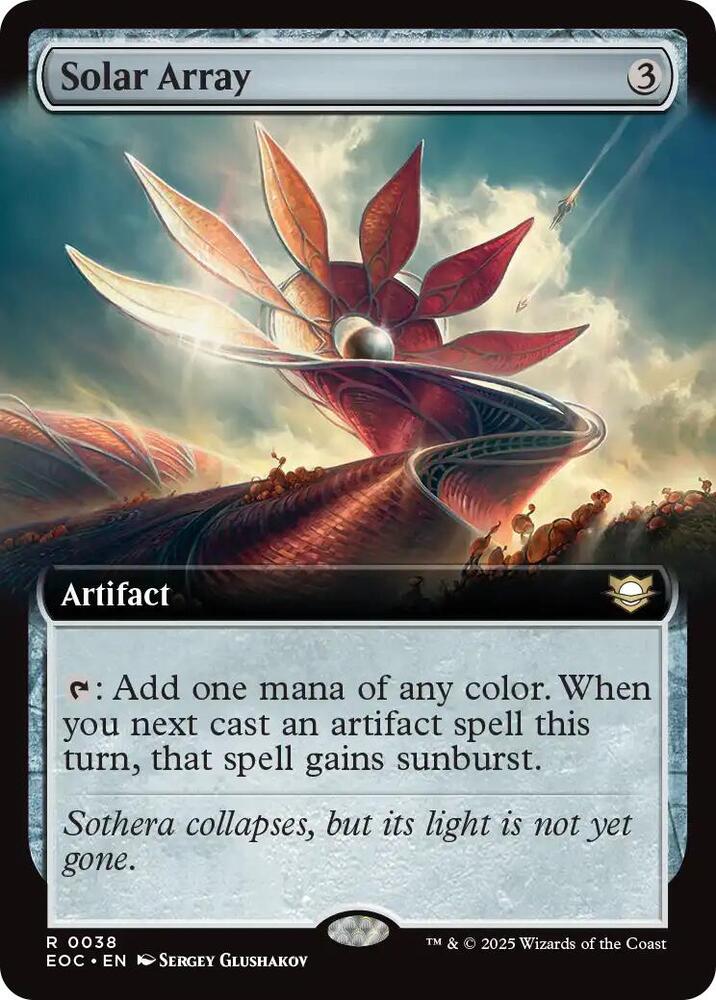 Solar Array (Extended Art) card image