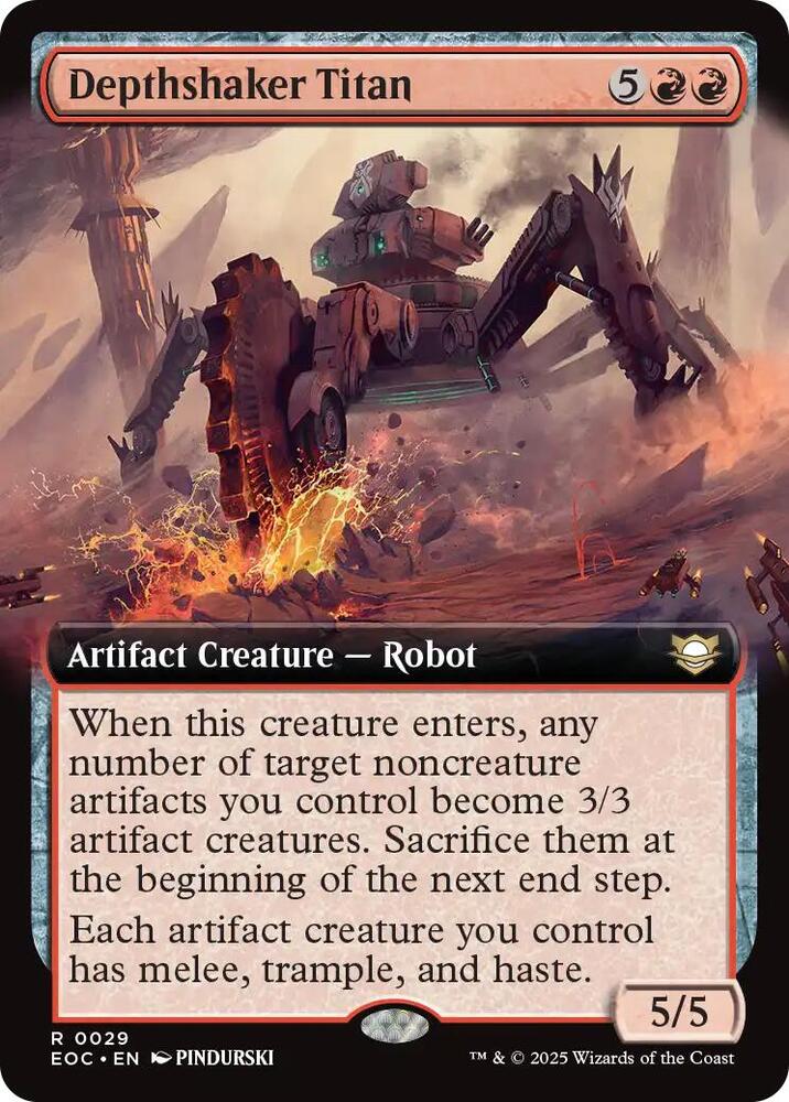 Depthshaker Titan (Extended Art) card image