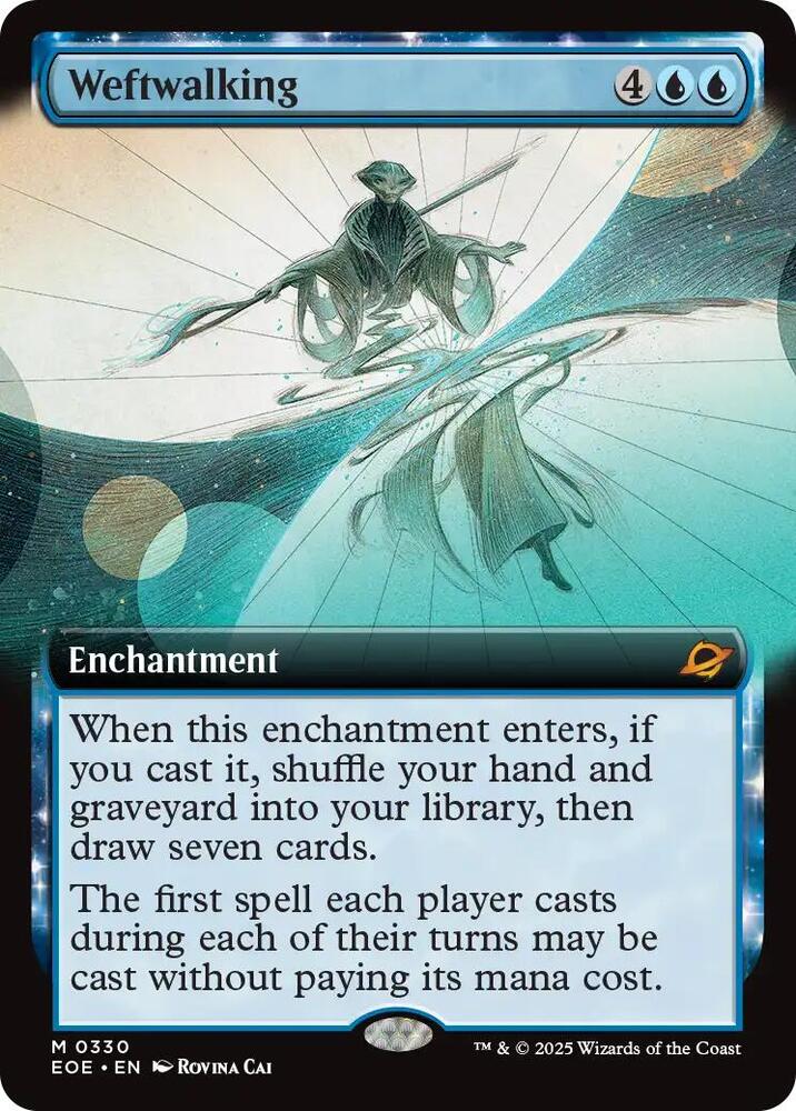 Weftwalking (Extended Art) card image