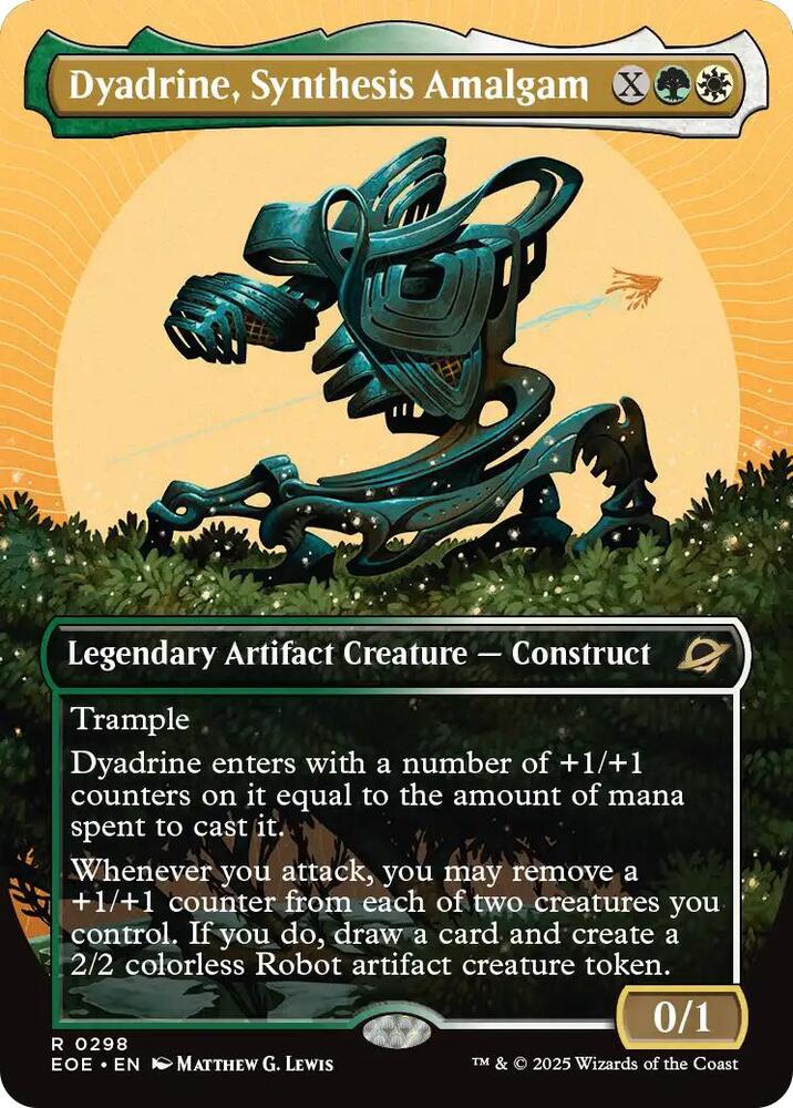 Dyadrine, Synthesis Amalgam (Borderless) card image