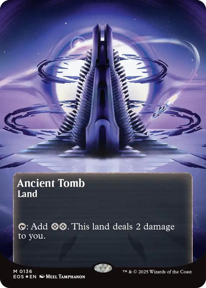 Ancient Tomb (0136) (Borderless) (Galaxy Foil) card image