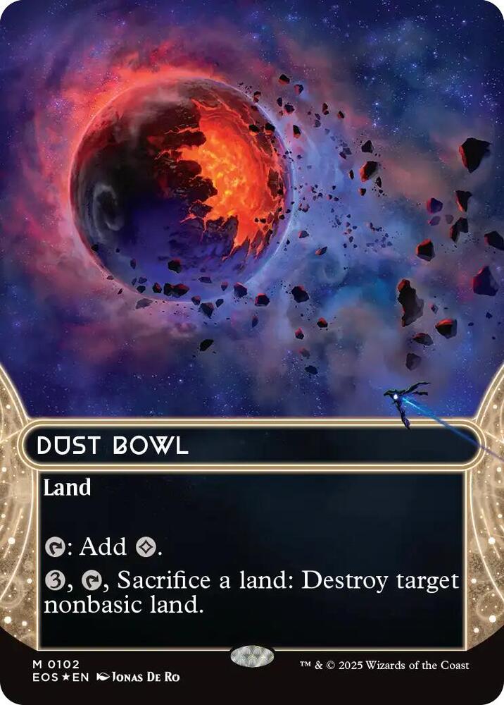 Dust Bowl (0102) (Borderless) (Galaxy Foil) card image