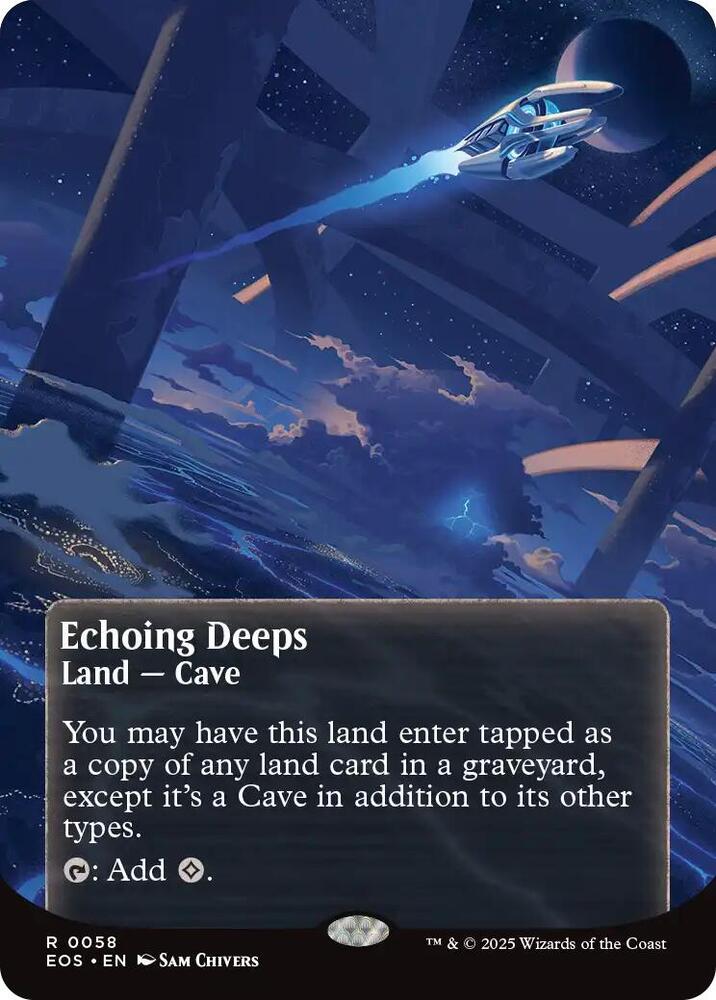 Echoing Deeps (0058) (Borderless) card image