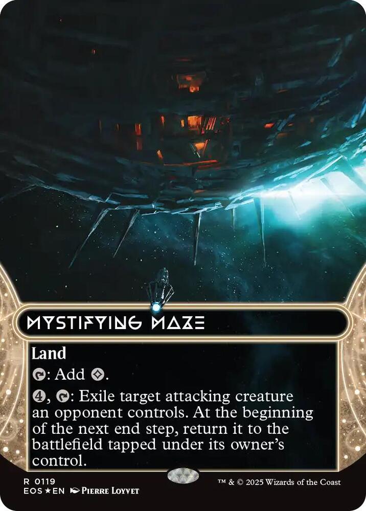 Mystifying Maze (0119) (Borderless) (Galaxy Foil) card image