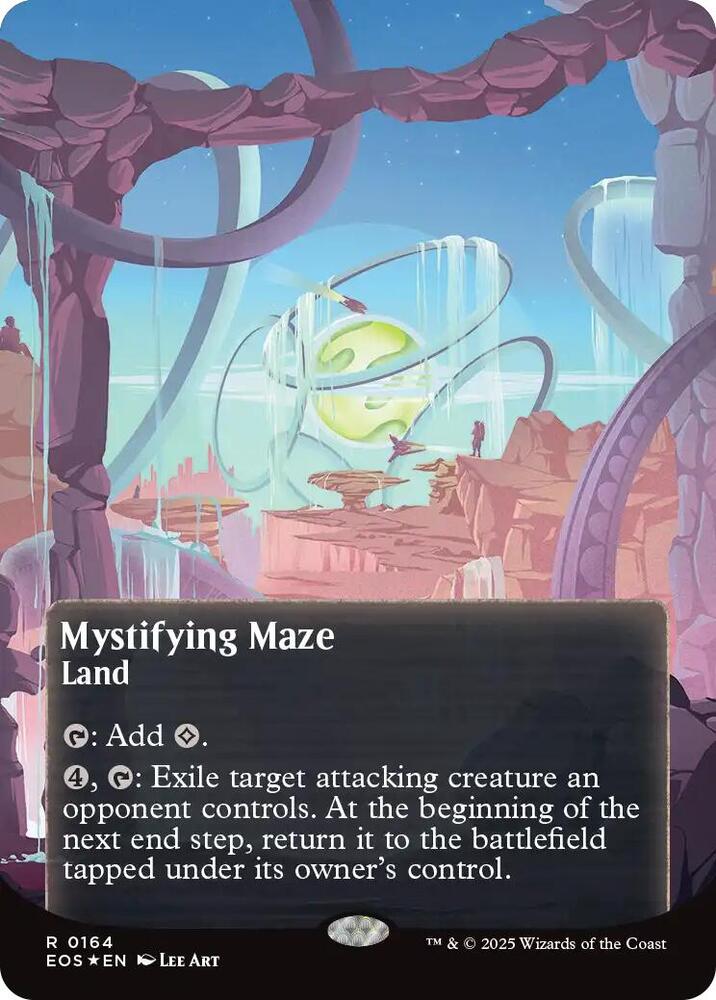 Mystifying Maze (0164) (Borderless) (Galaxy Foil) card image