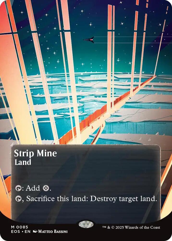 Strip Mine (0085) (Borderless) card image