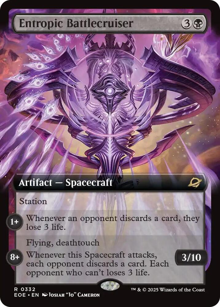 Entropic Battlecruiser (Extended Art) card image