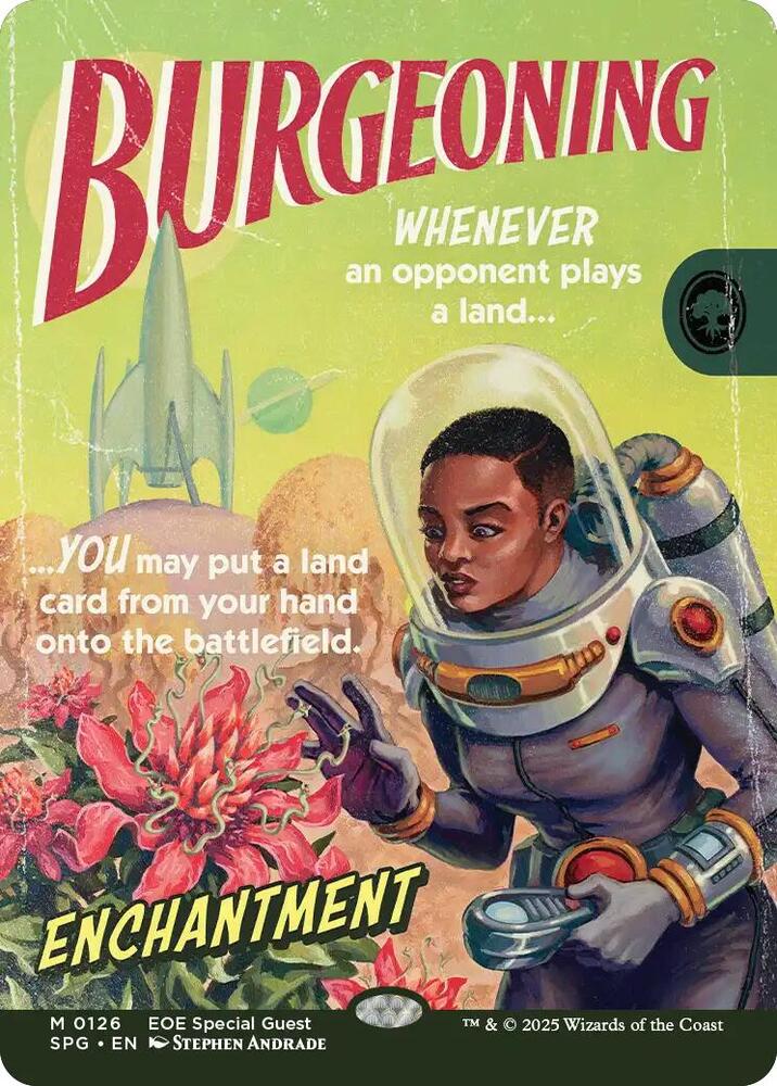 Burgeoning (Showcase) card image