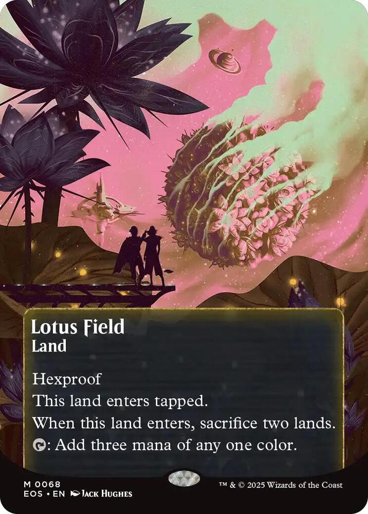 Lotus Field (0068) (Borderless) card image