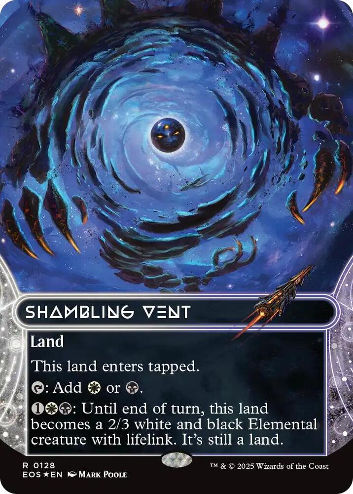 Shambling Vent (0128) (Borderless) (Galaxy Foil) card image