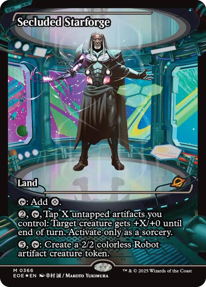 Secluded Starforge (Showcase) card image