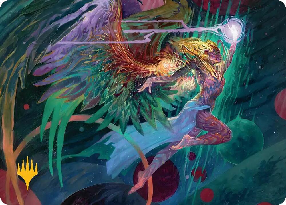Exalted Sunborn Art Card (Gold-Stamped Signature) card image