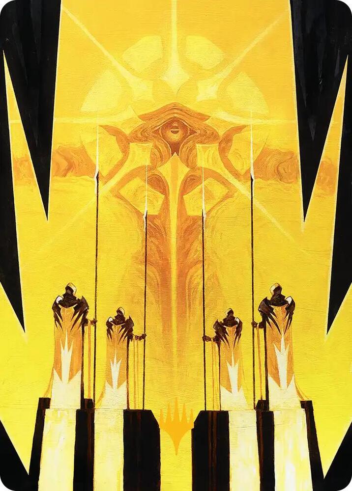 Hardlight Containment Art Card (Gold-Stamped Planeswalker Symbol) card image