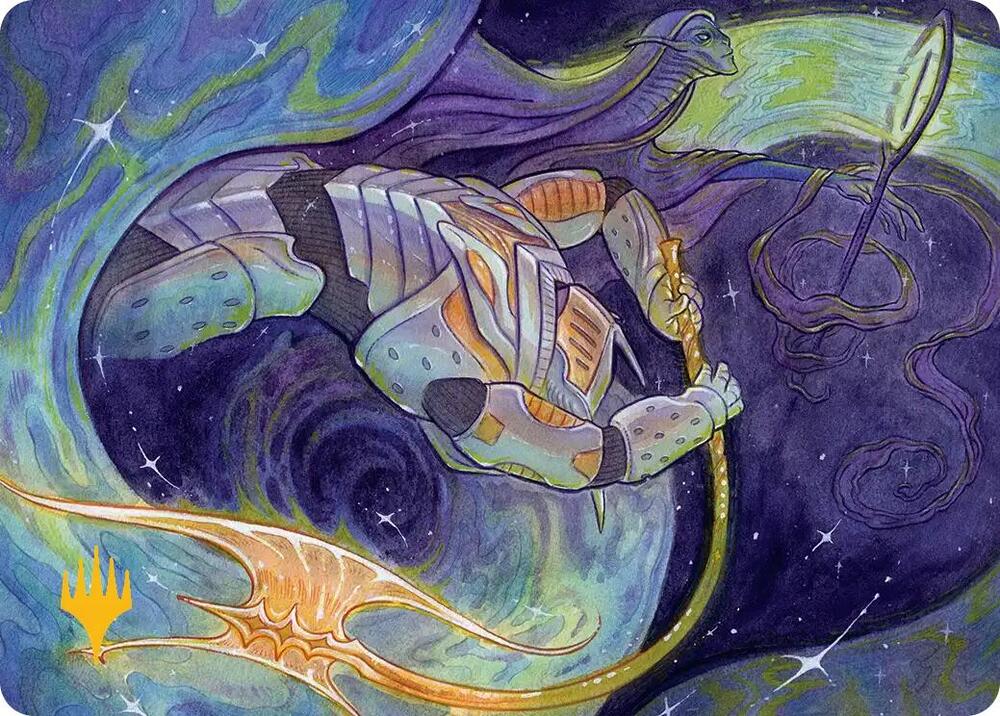 Seam Rip Art Card (Gold-Stamped Planeswalker Symbol) card image