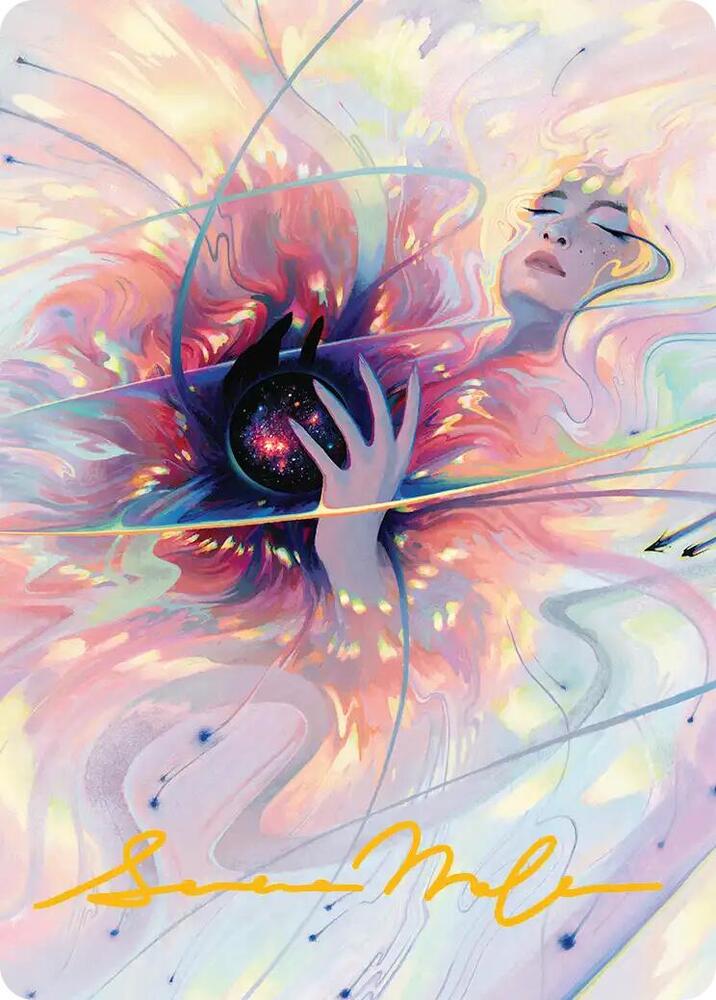 Beyond the Quiet Art Card (Gold-Stamped Signature) card image
