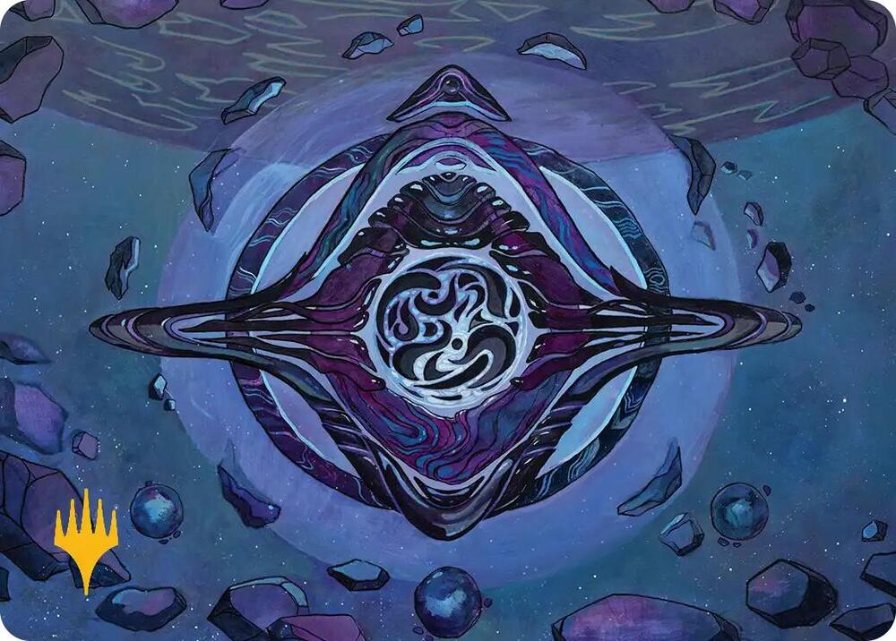 Archenemy's Charm Art Card (Gold-Stamped Planeswalker Symbol) card image