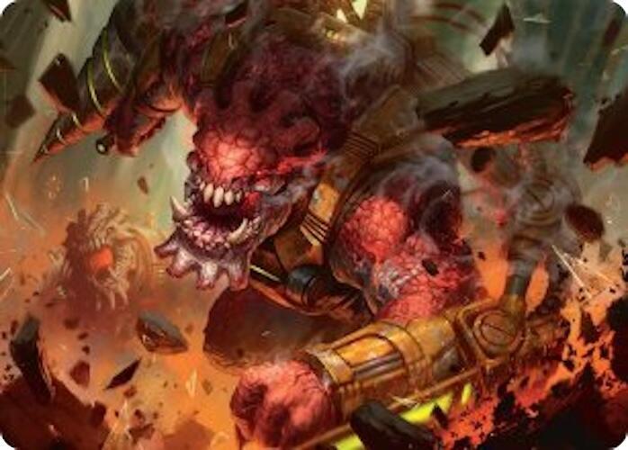 Full Bore Art Card card image
