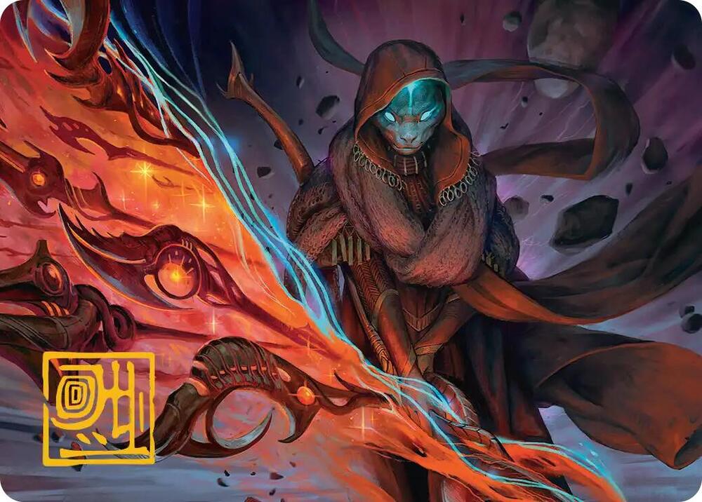 Weftstalker Ardent Art Card (Gold-Stamped Signature) card image