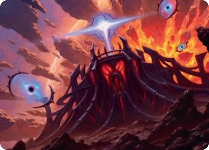 Secluded Starforge Art Card card image