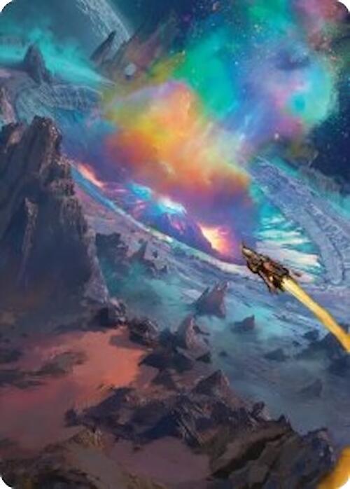 Meteor Crater Art Card card image