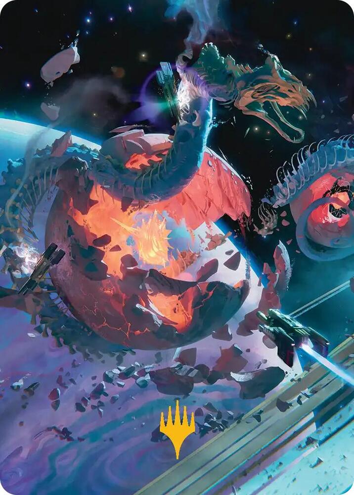 Scavenger Grounds Art Card (47/54) (Gold-Stamped Planeswalker Symbol) card image