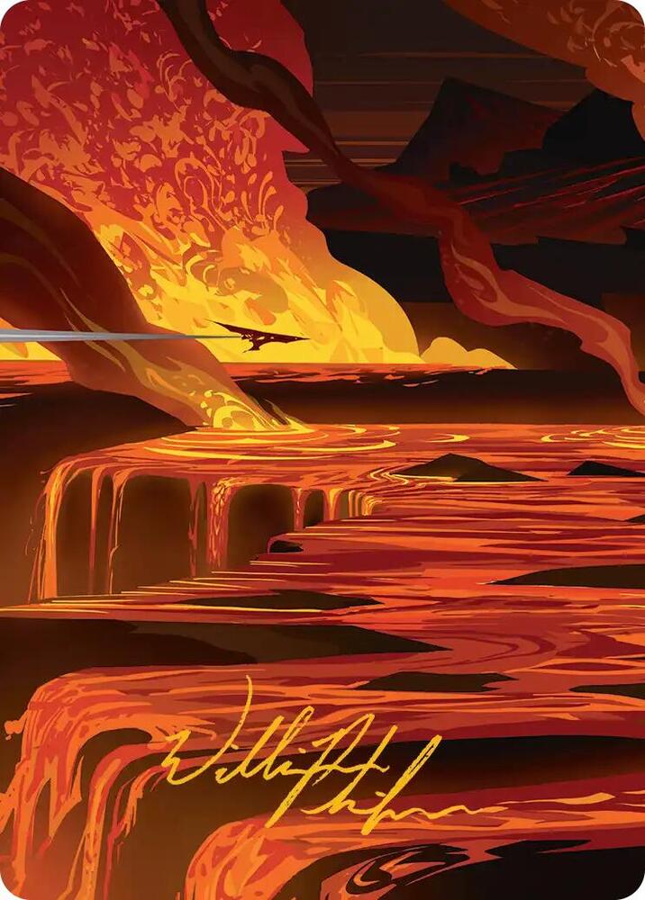 Blast Zone Art Card (Gold-Stamped Signature) card image
