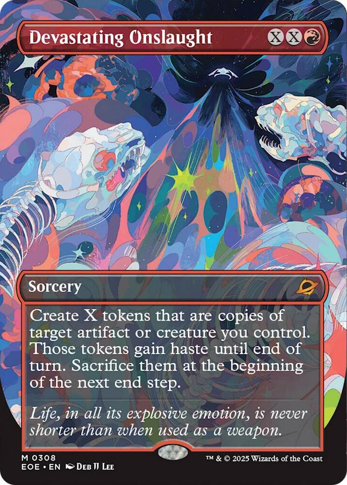 Devastating Onslaught (Borderless) card image