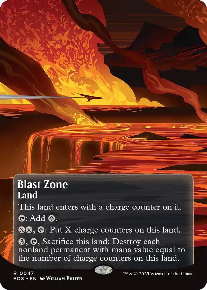 Blast Zone (0047) (Borderless) card image