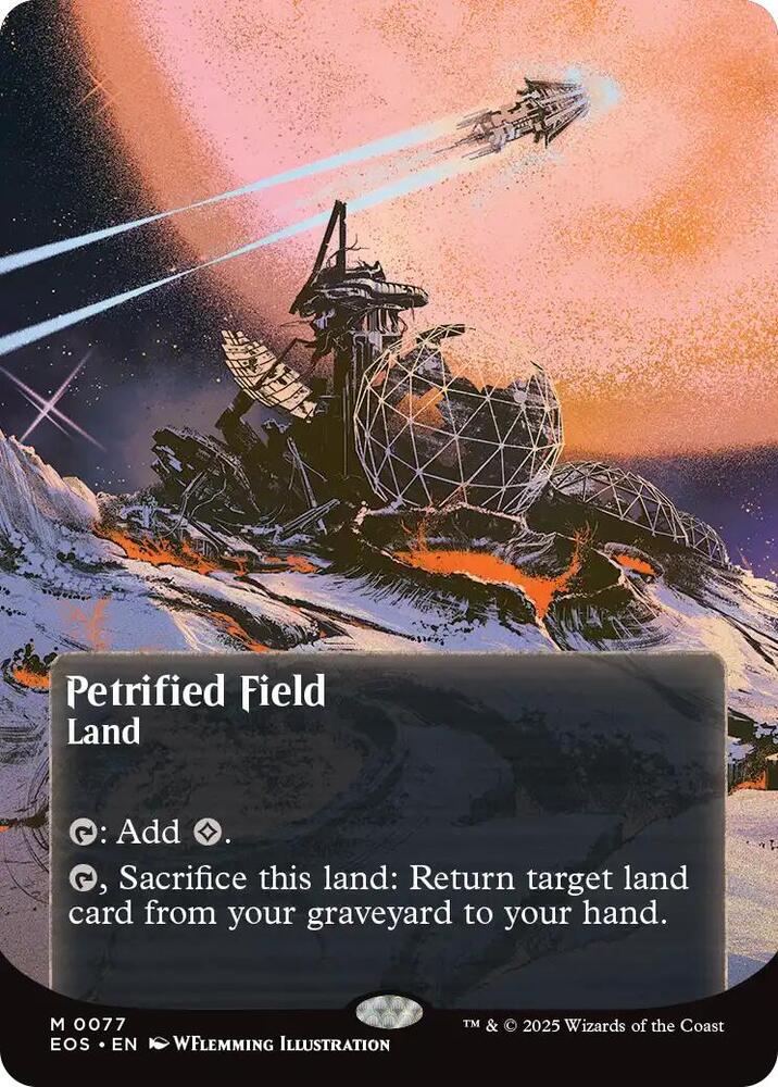 Petrified Field (0077) (Borderless) card image
