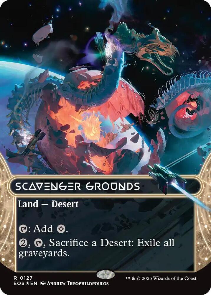 Scavenger Grounds (0127) (Borderless) (Galaxy Foil) card image