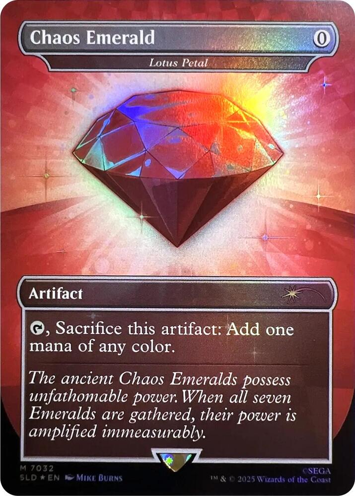 Chaos Emerald - Lotus Petal (7032) card image