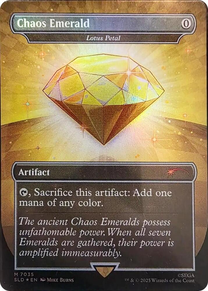 Chaos Emerald - Lotus Petal (7035) card image