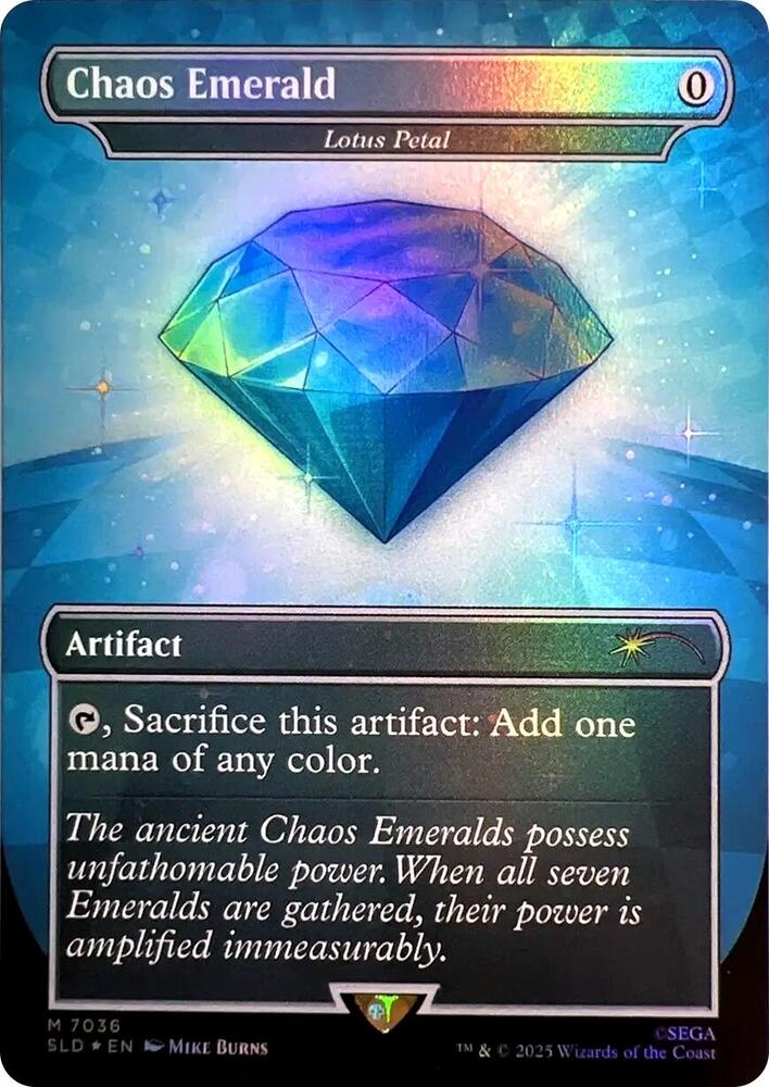 Chaos Emerald - Lotus Petal (7036) card image