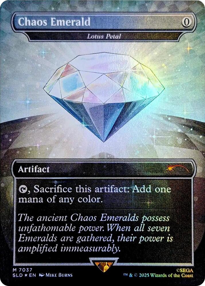 Chaos Emerald - Lotus Petal (7037) card image