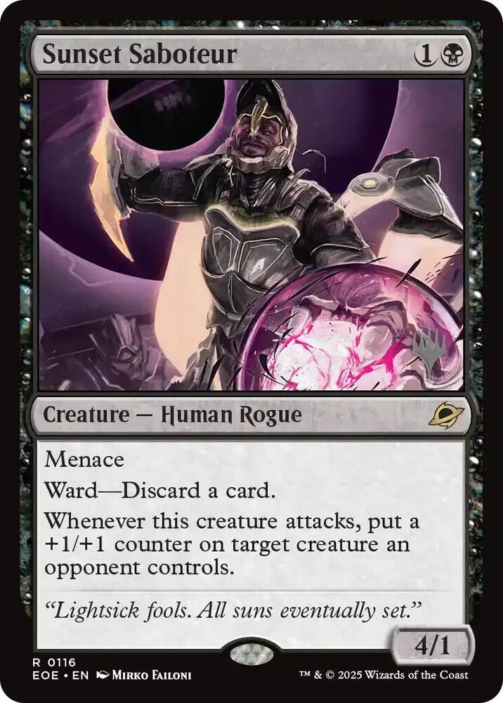 Sunset Saboteur card image