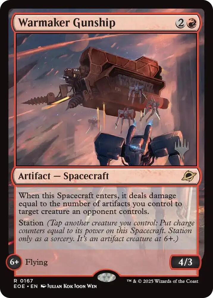 Warmaker Gunship card image