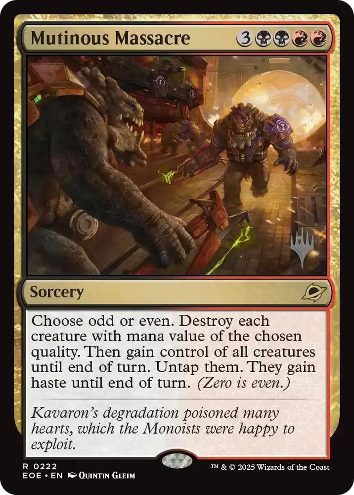 Mutinous Massacre card image