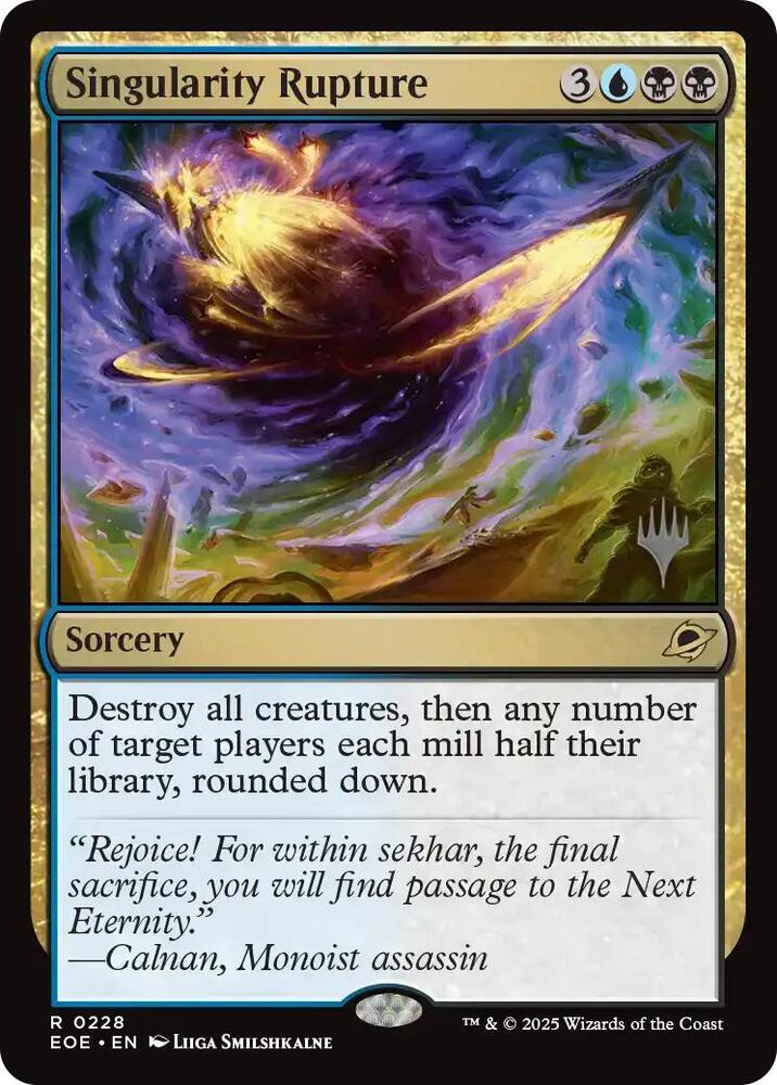 Singularity Rupture card image
