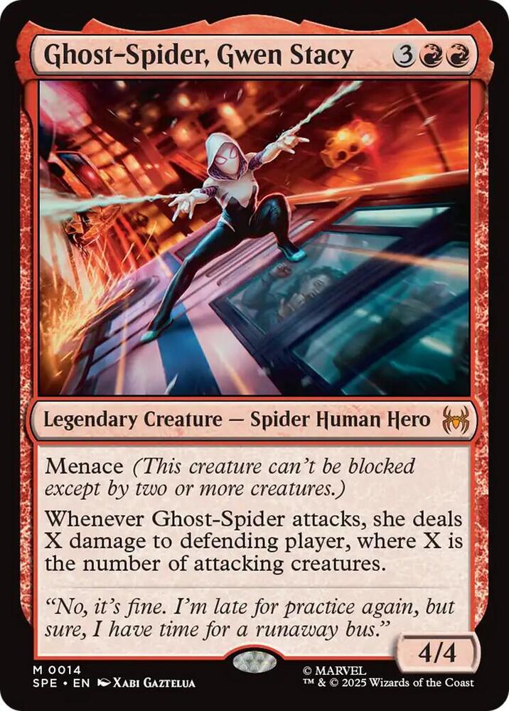 Ghost-Spider, Gwen Stacy card image