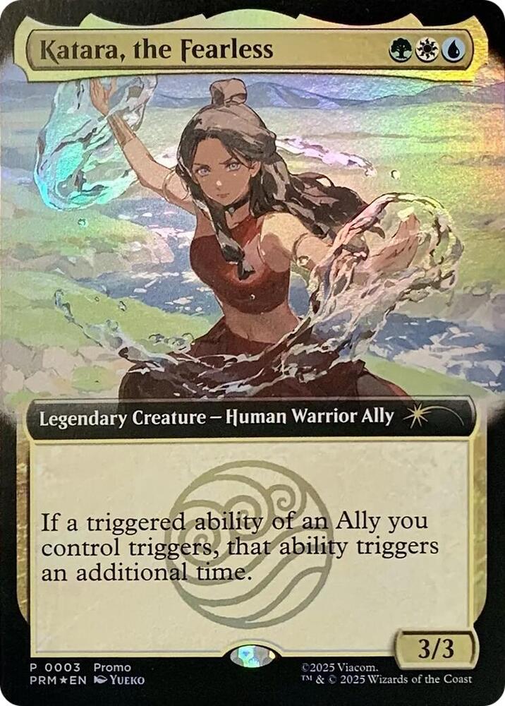 Katara, the Fearless (Extended Art) card image