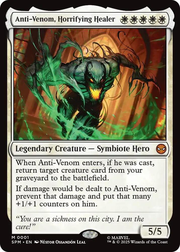 Anti-Venom, Horrifying Healer card image