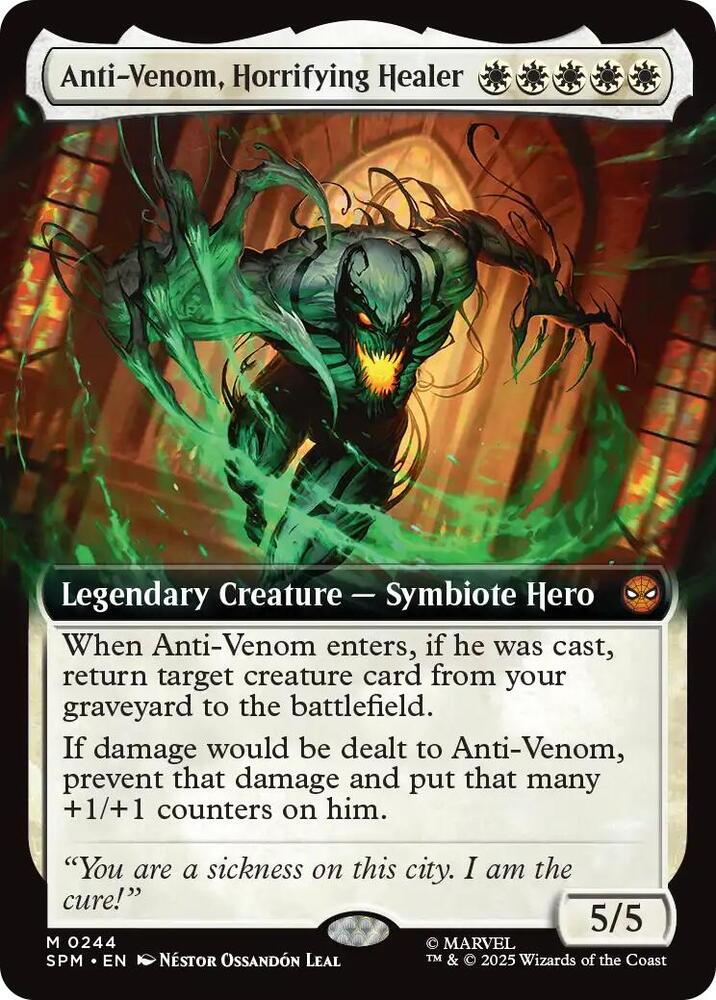 Anti-Venom, Horrifying Healer (Extended Art) card image