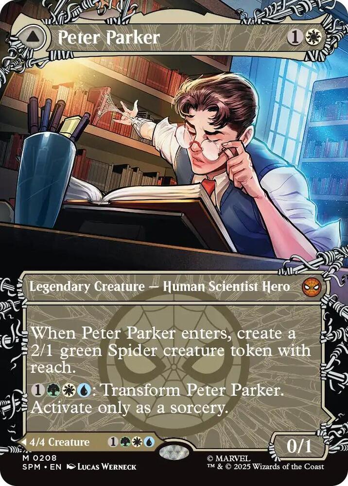 Peter Parker (0208) (Borderless) card image