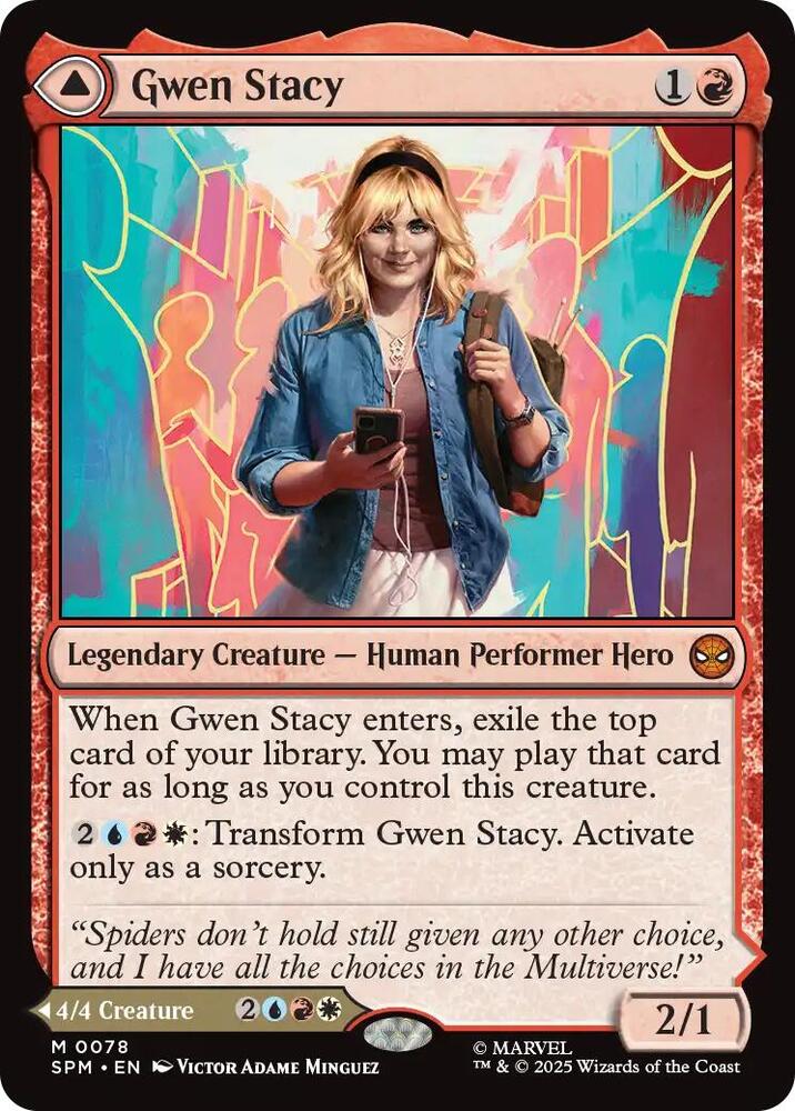 Gwen Stacy card image